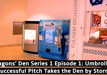 Dragons’ Den Series 1 Episode 1: Umbrolly’s Successful Pitch Takes the Den by Storm