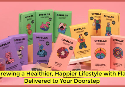 OFFBLAK- Brewing a Healthier, Happier Lifestyle with Flavoured Tea Delivered to Your Doorstep